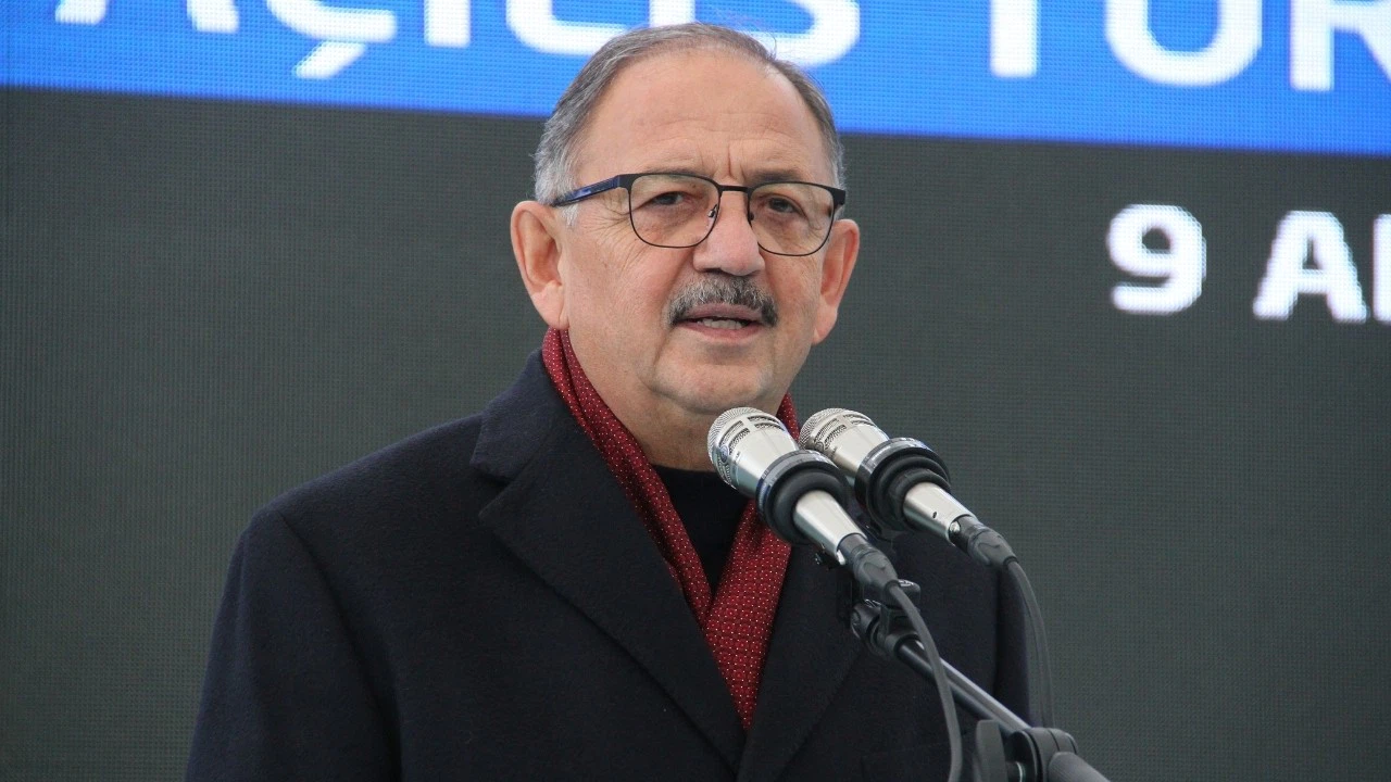 Bakan Özhaseki: Hiç çalışmayan, sadece konuşan belediyeler var