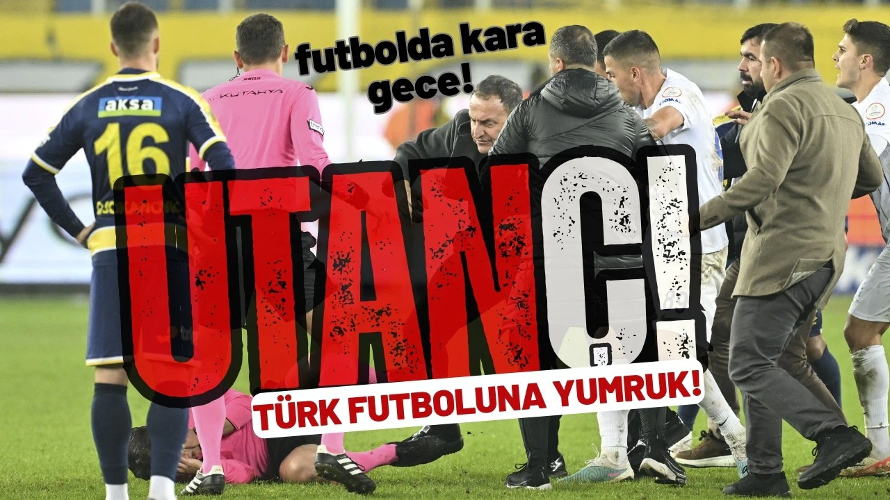 Türk futbolunda deprem!
