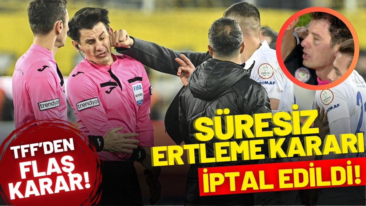 TFF'den flaş karar!