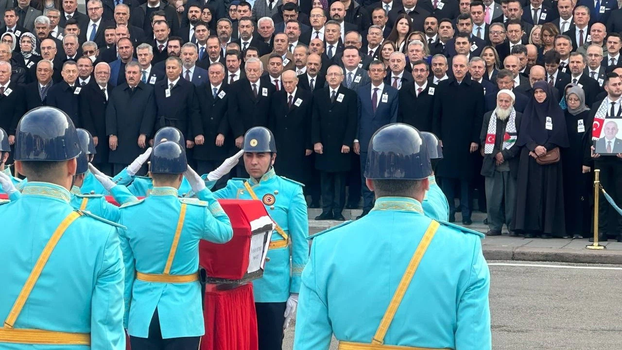 Bitmez için Meclis'te cenaze töreni düzenlendi!