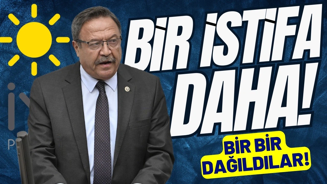 İYİ Parti'de bir istifa daha!