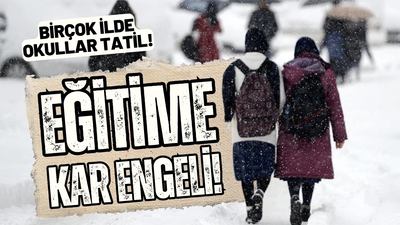 Hangi illerde okullar tatil?