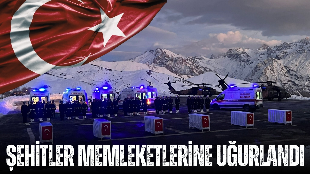 Pençe-Kilit şehitleri memleketlerine uğurlandı