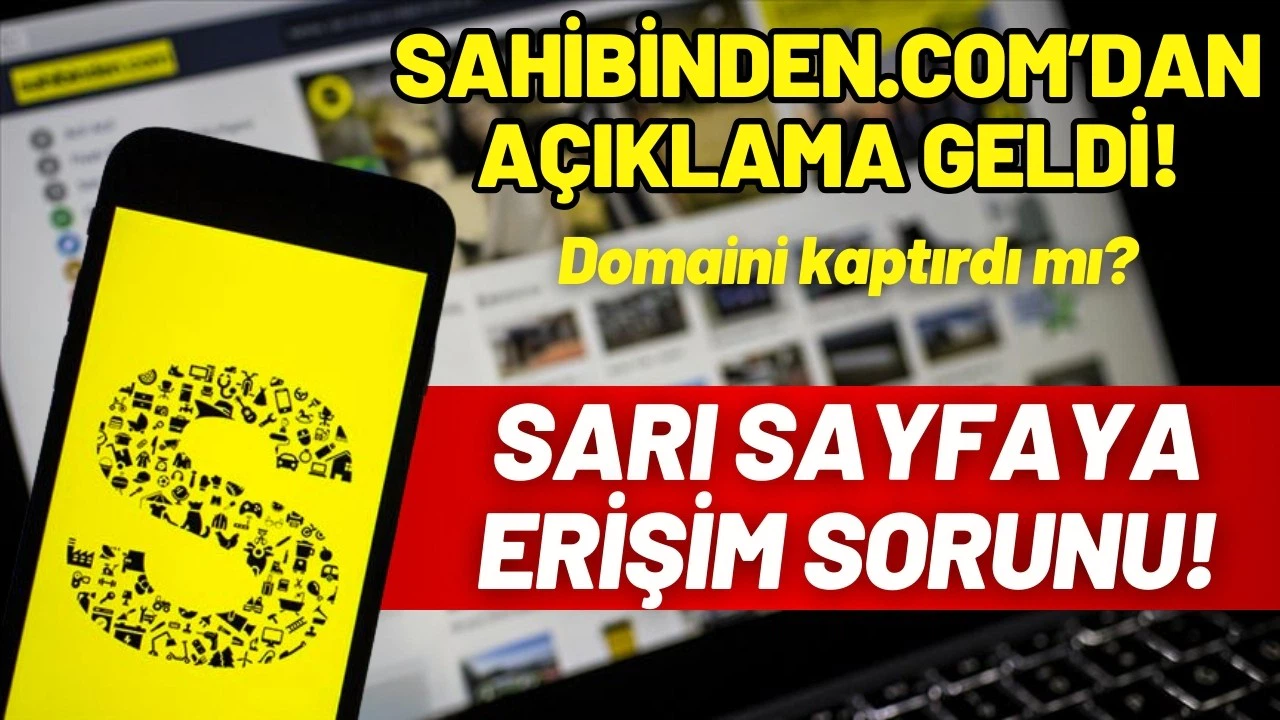 Sahibinden.com'dan domain iddialarına yanıt!