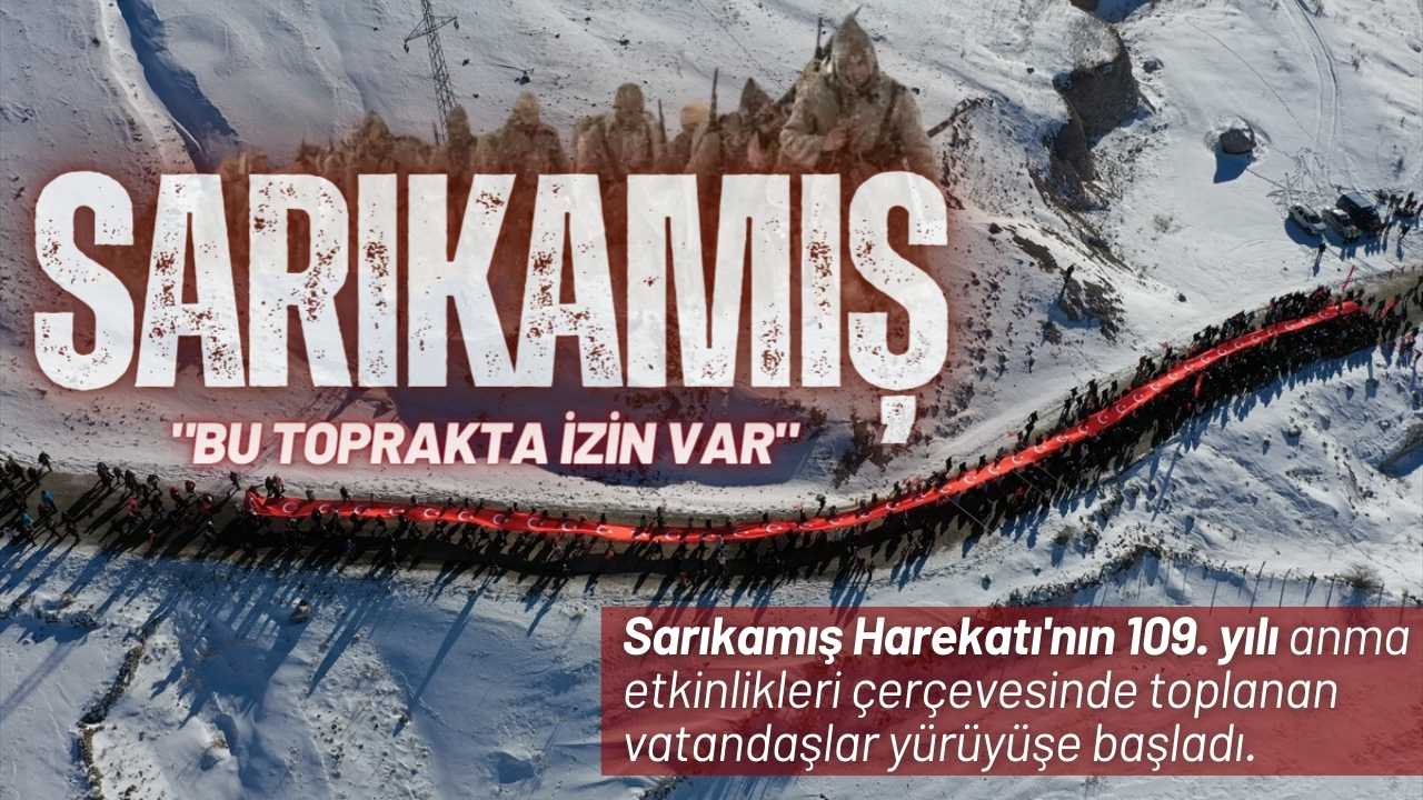 Sarıkamış'ta yürüyüş başladı: "Bu toprakta izin var"