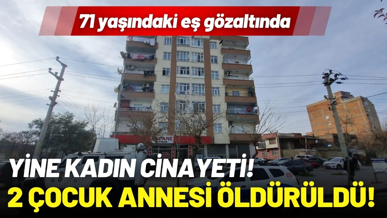 2 çocuk annesi evinde öldürülmüş olarak bulundu, eşi gözaltında