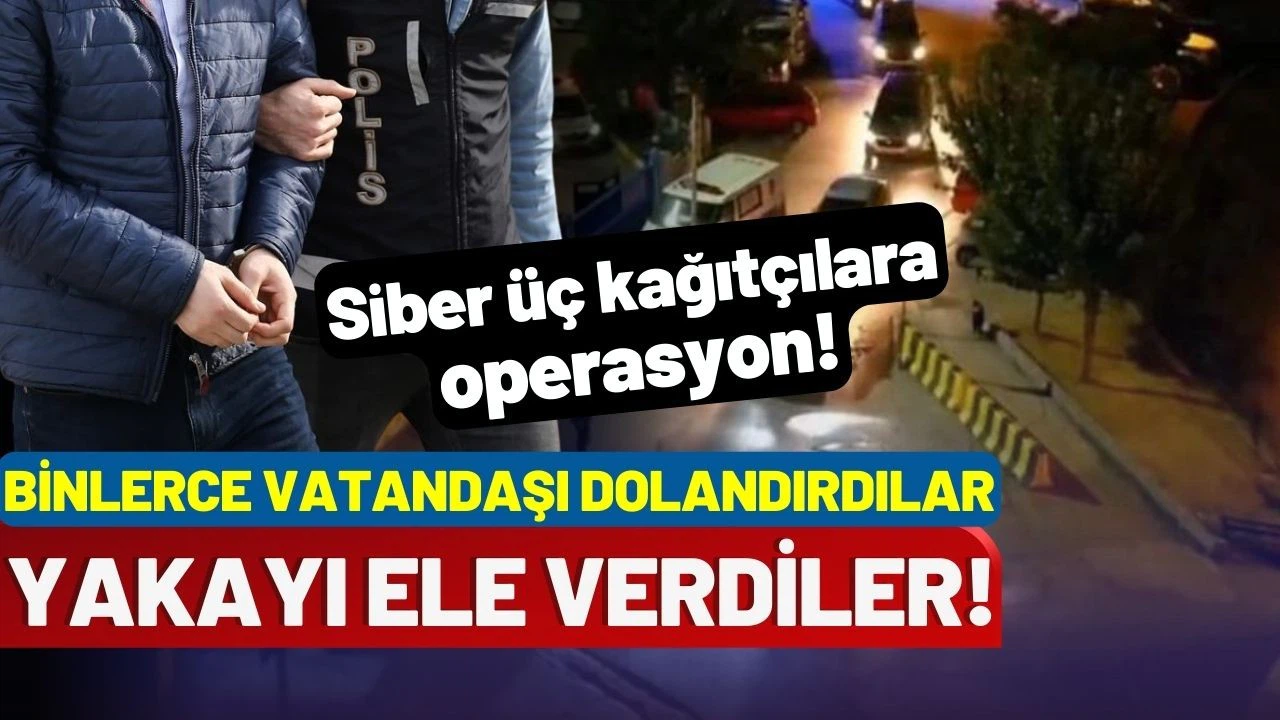 75 dolandırıcılık şüphelisi yakalandı!