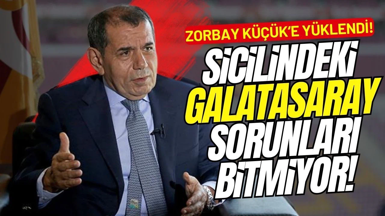 Dursun Özbek, Zorbay Küçük'e ateş püskürdü!