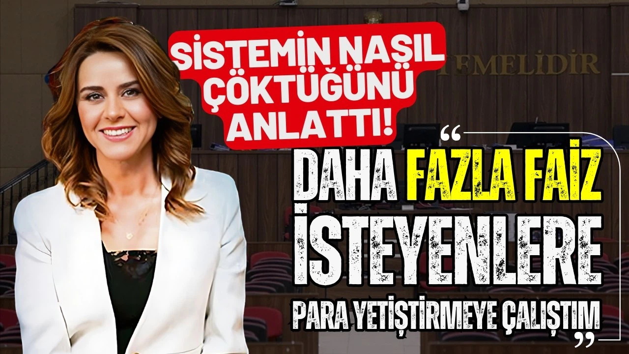 Seçil Erzan, kurduğu sistemin nasıl çöktüğünü anlattı!