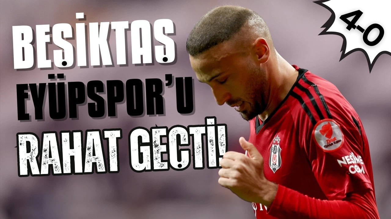 Beşiktaş Arda Turan'ın takımını kupanın dışına itti