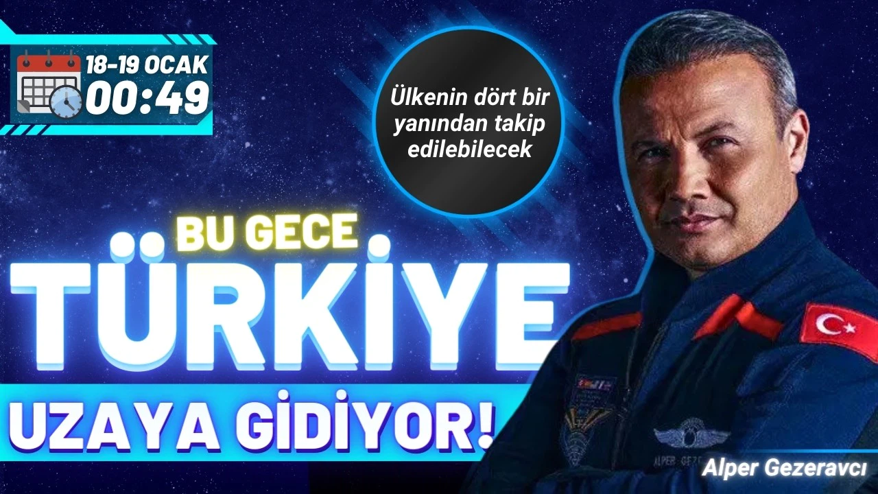 Türkiye uzaya gidiyor!