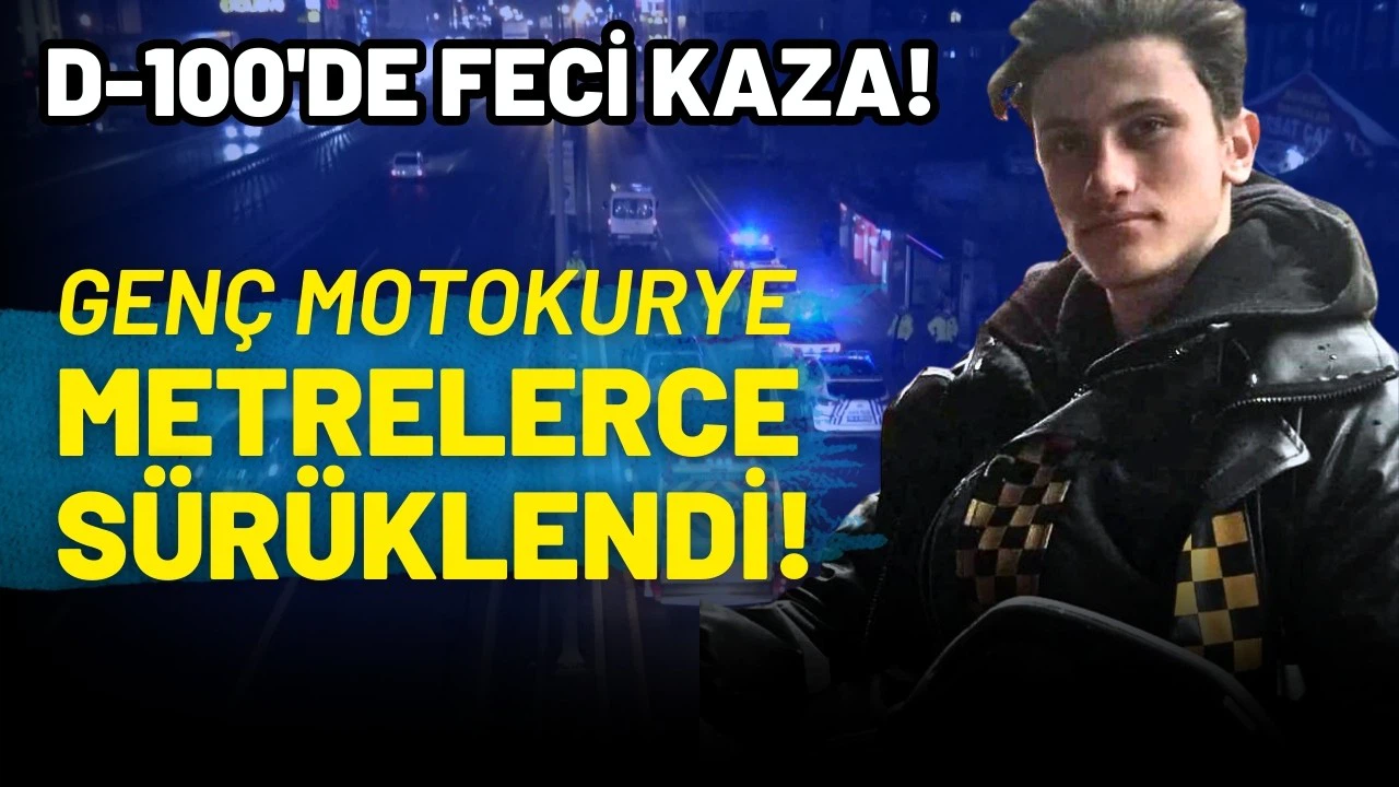 Avcılar'da feci kaza: Metrelerce sürüklenen motokurye öldü