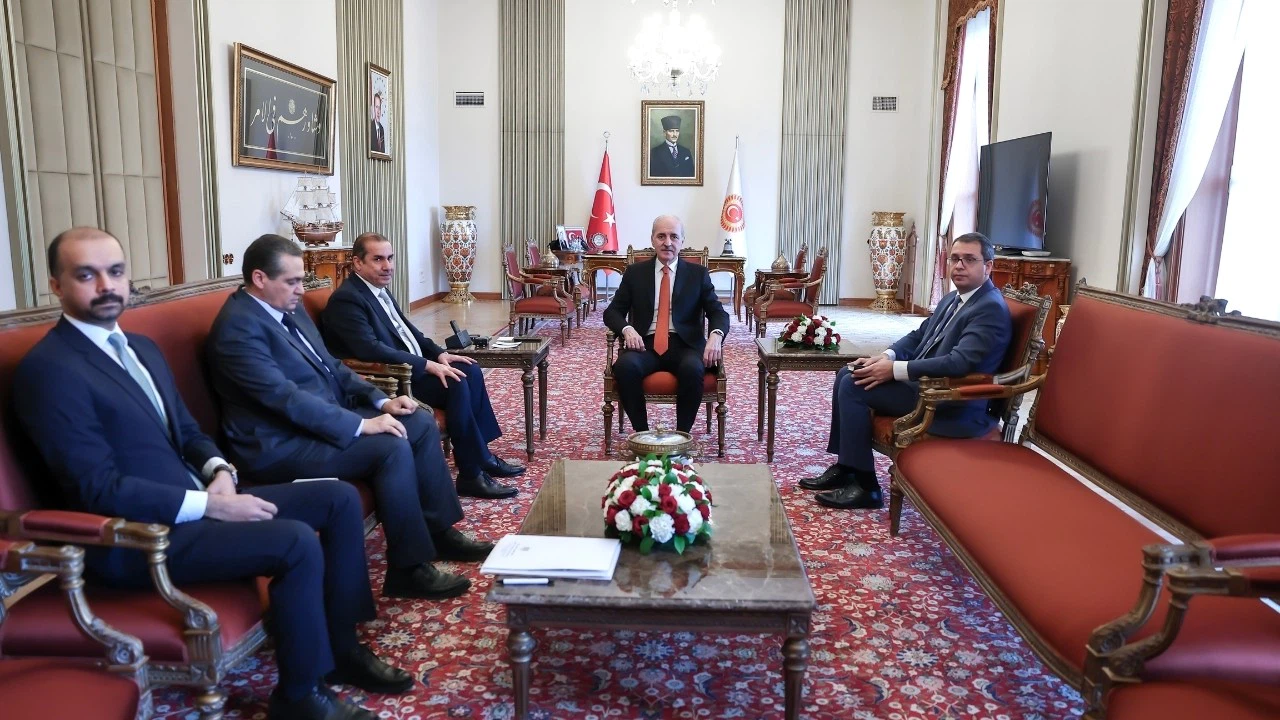 Kurtulmuş, Irak’ın Büyükelçisini kabul etti