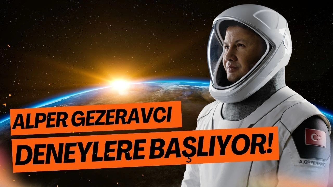 İlk Türk astronot Gezeravcı, bugün 2 deney yapacak