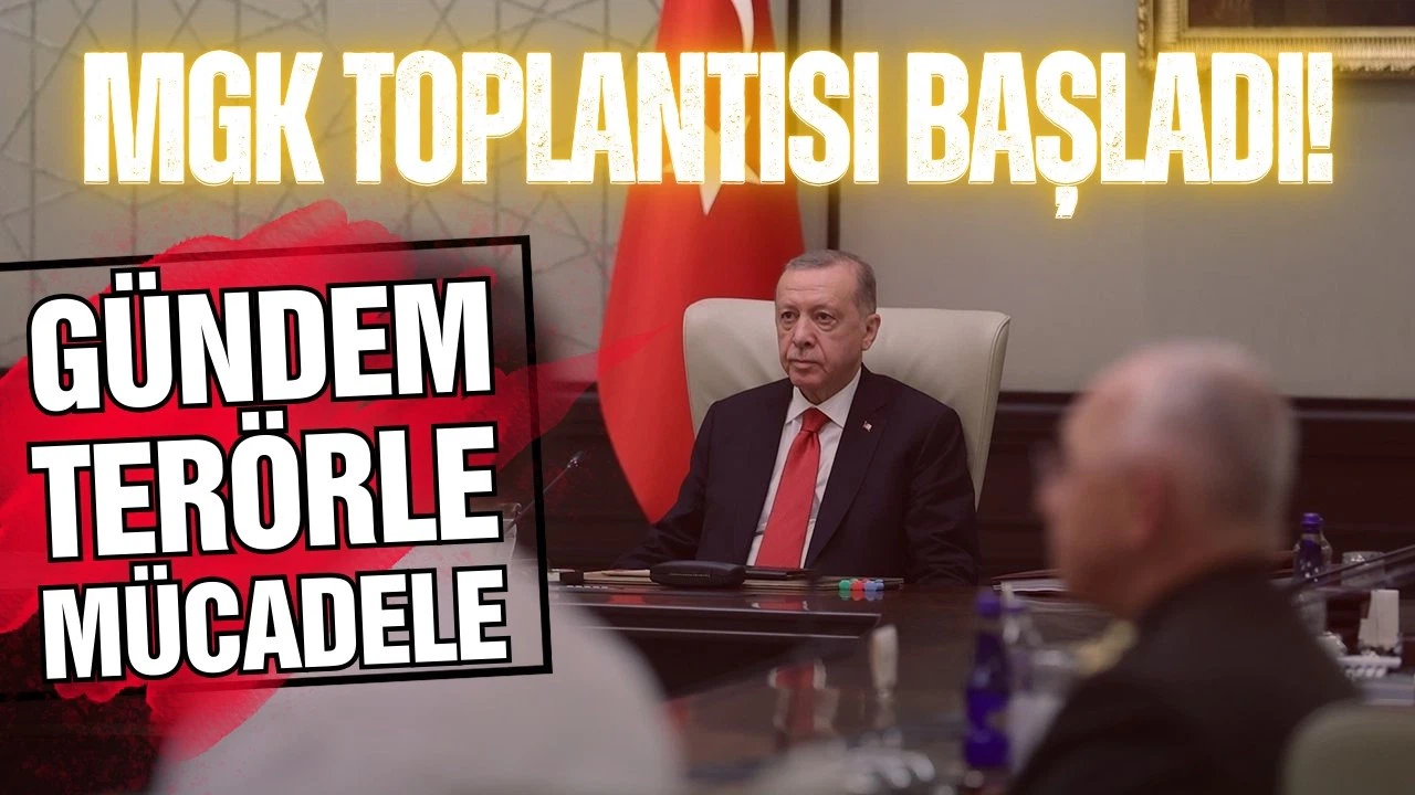 Yılın ilk MGK toplantısı başladı!