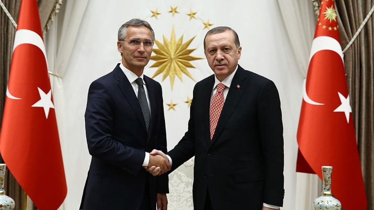 Cumhurbaşkanı Erdoğan, Stoltenberg ile görüştü