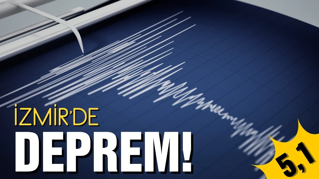 İzmir'de korkutan deprem!