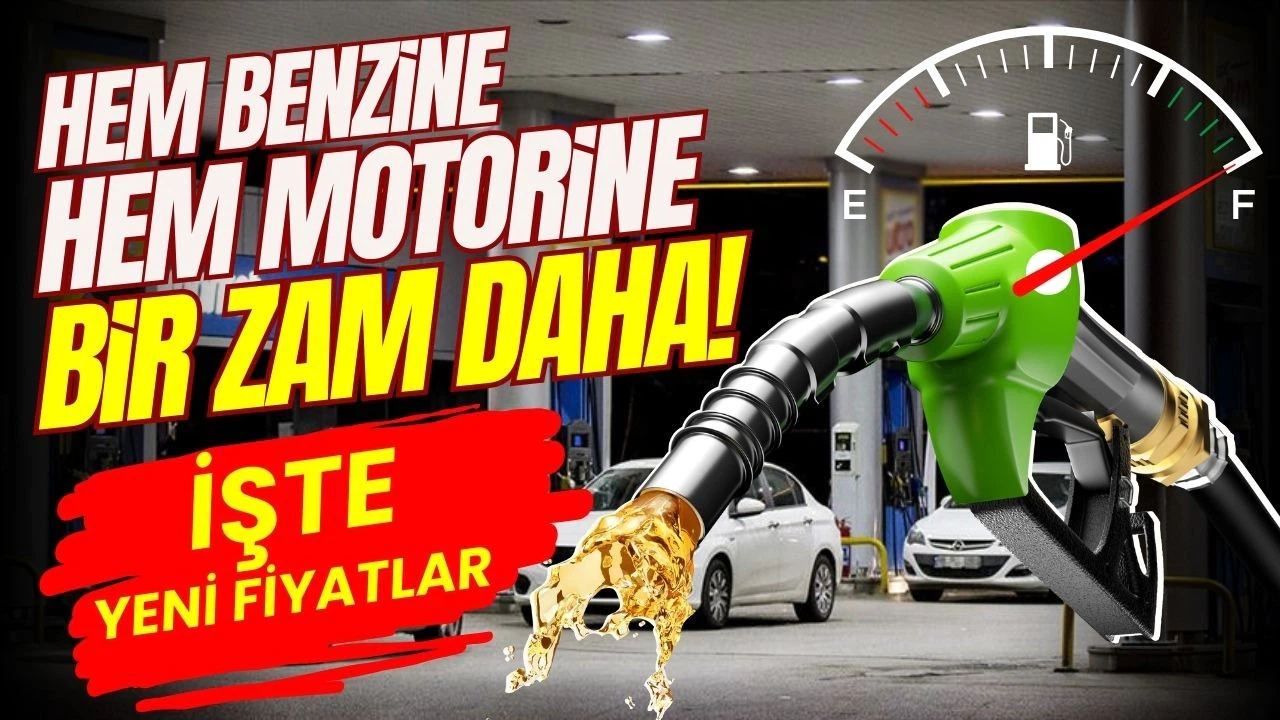 Benzin ve motorine zam geliyor