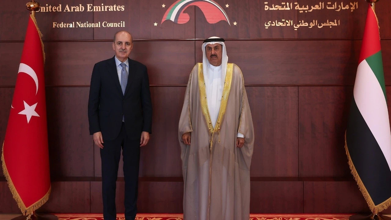 Kurtulmuş, BAE Federal Konsey Başkanı ile görüştü!