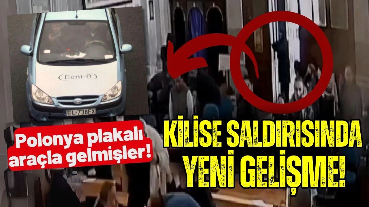 Kilise saldırısında kullanılan otomobil bulundu!
