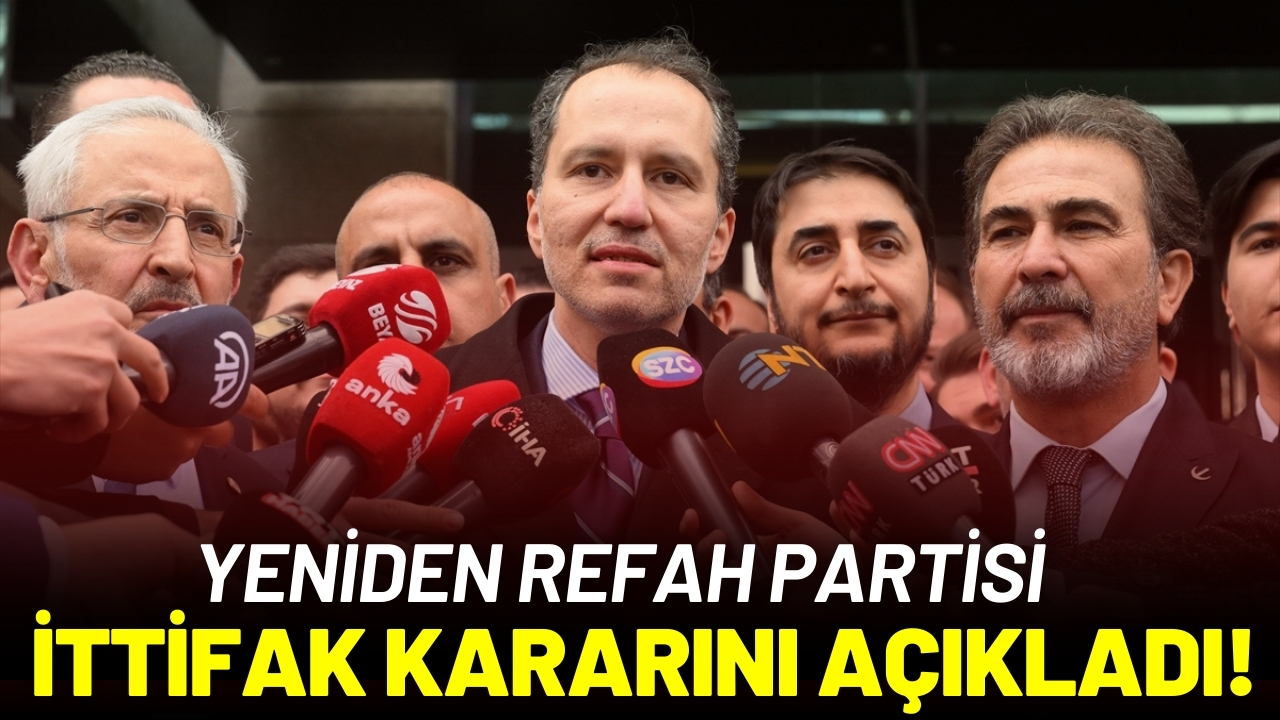 Fatih Erbakan 'ittifak' kararını açıkladı