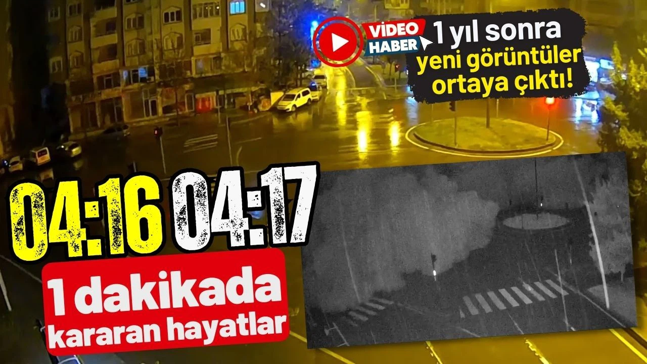 “Asrın felaketi”ne ilişkin yeni kamera kayıtları ortaya çıktı!