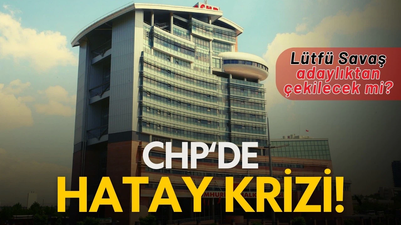 Depremzedelerin protestosu CHP’de Hatay krizine yol açtı!