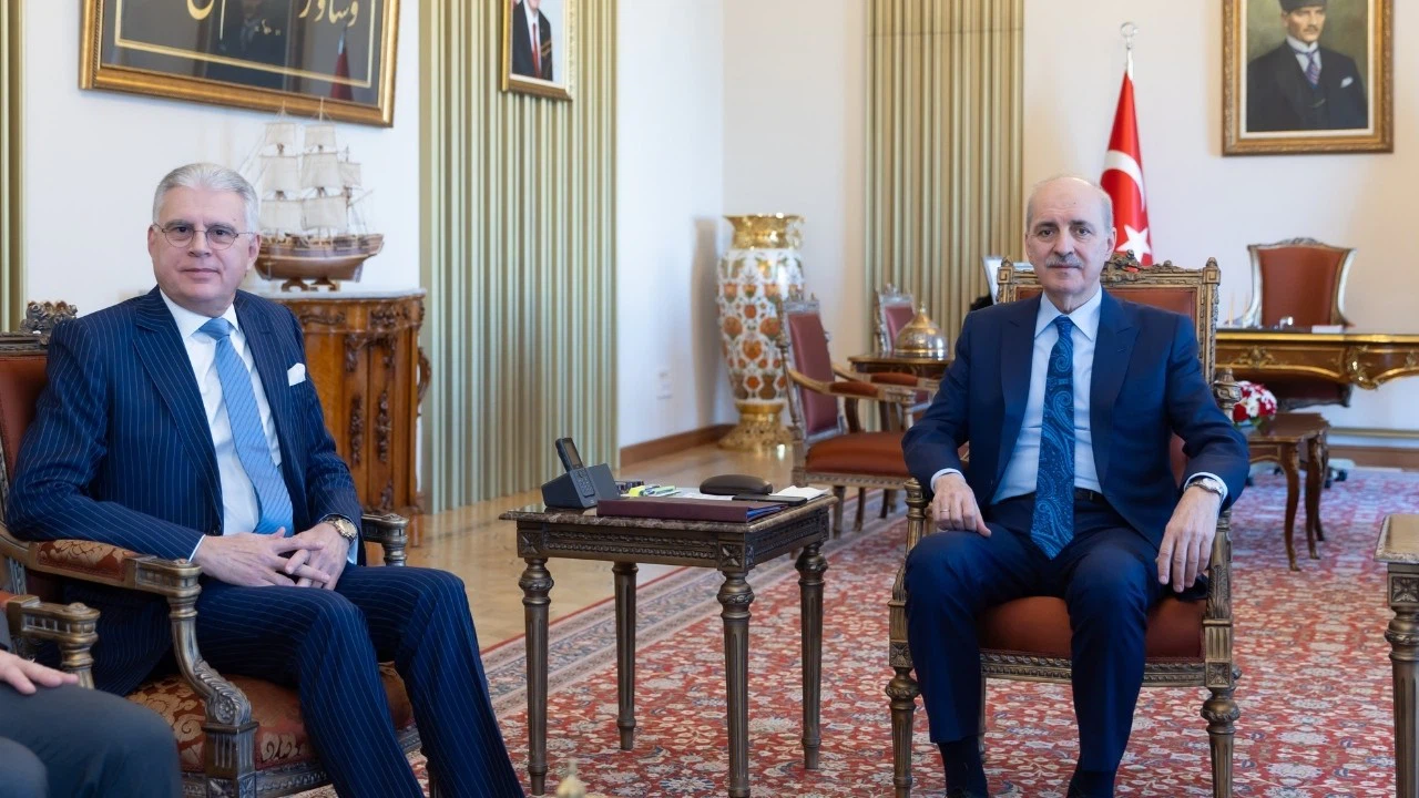 Kurtulmuş, Fas Büyükelçisi Lazreq’i kabul etti!