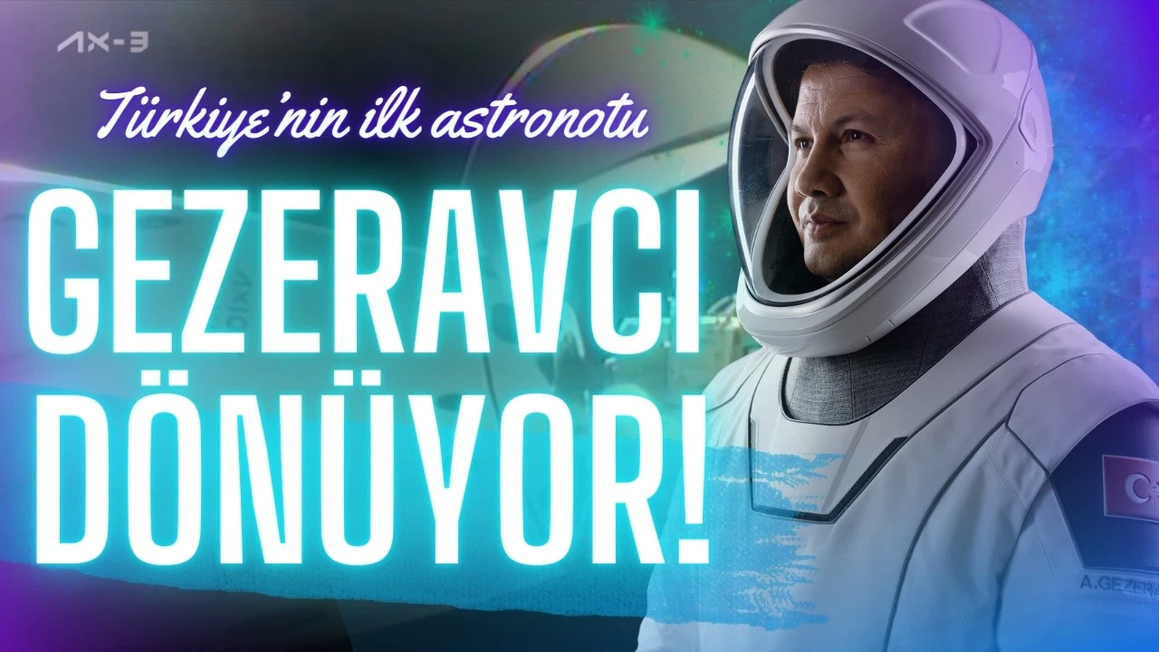 Gezeravcı'nın dönüş yolculuğu başladı