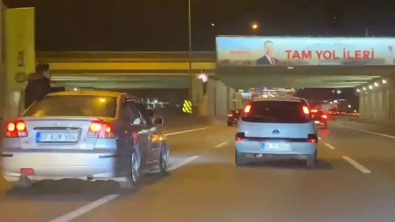 Trafikte makas atan magandalara ceza yağdı 