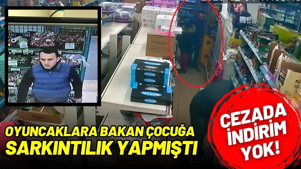 Oyuncaklara bakan çocuğa sarkıntılık yapmıştı: İşte cezası!