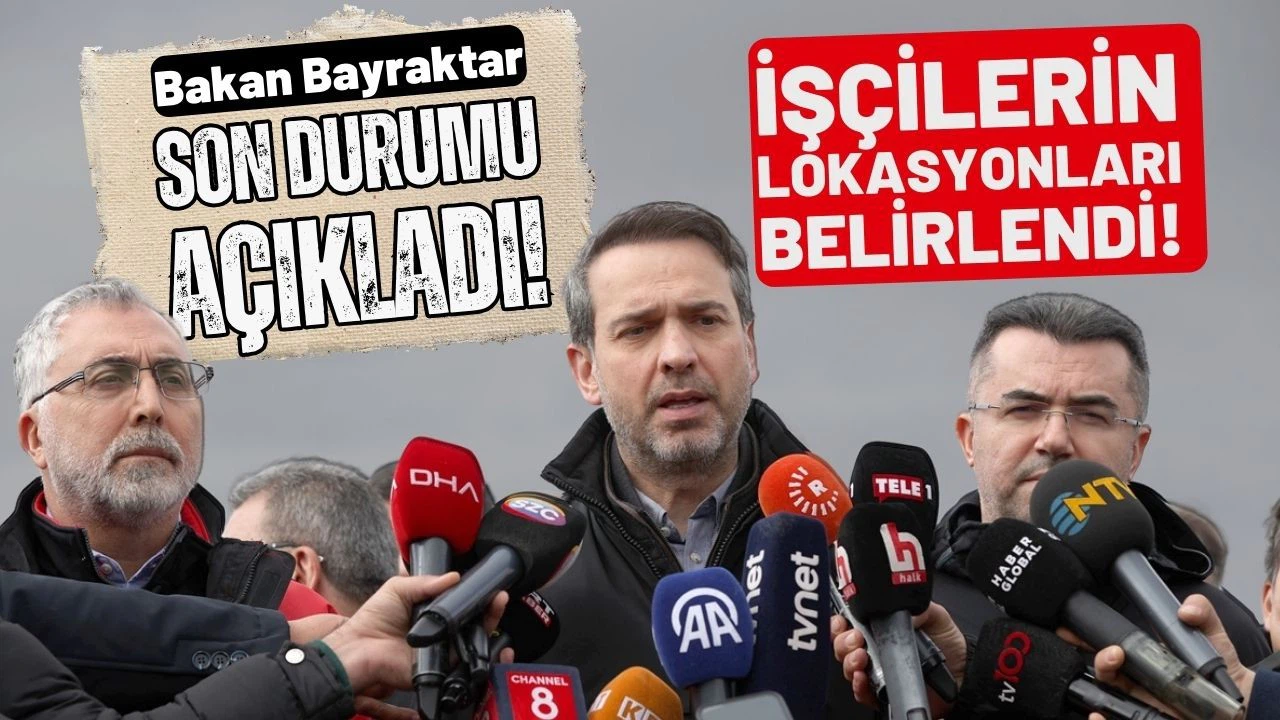 Erzincan'da toprak altında kalan işçilerin lokasyonları tespit edildi!