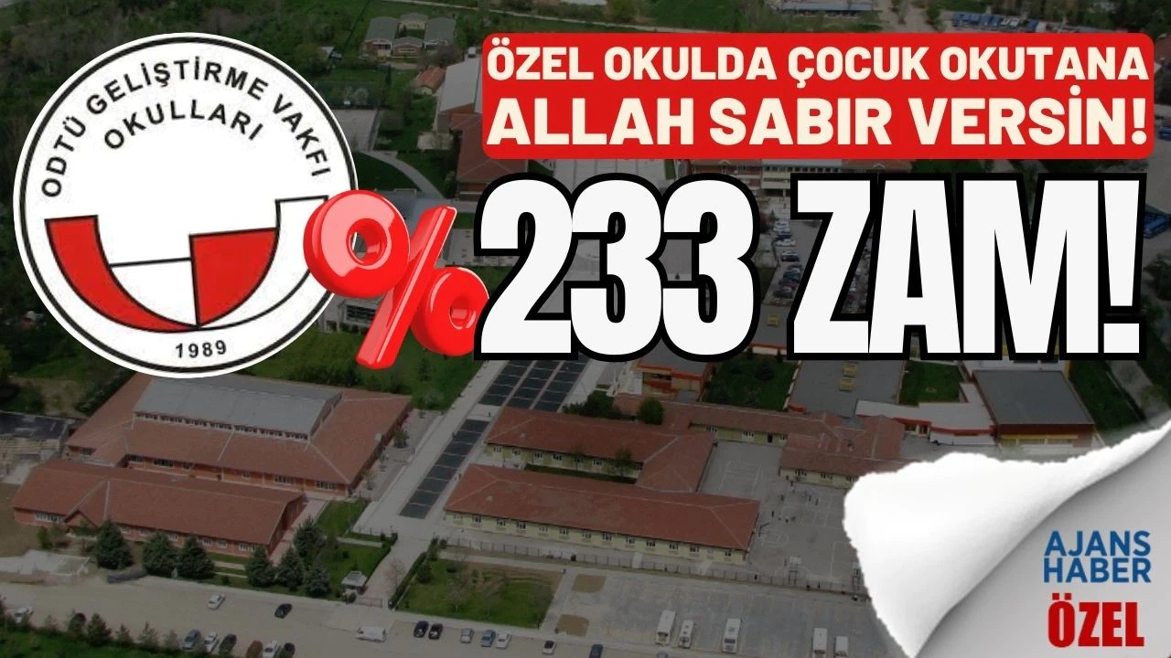 Özel okullardaki fahiş fiyat artışına bir yenisi daha eklendi!