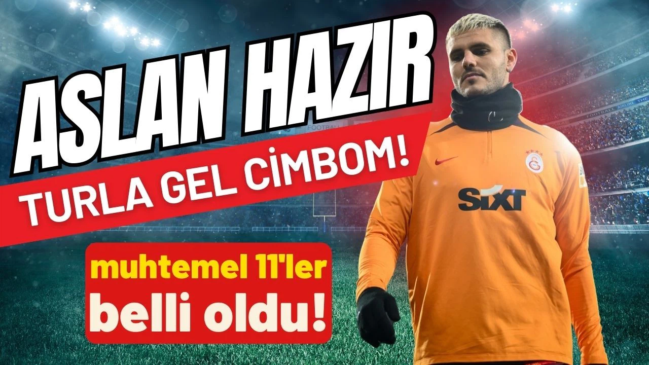 Galatasaray tur için sahada!