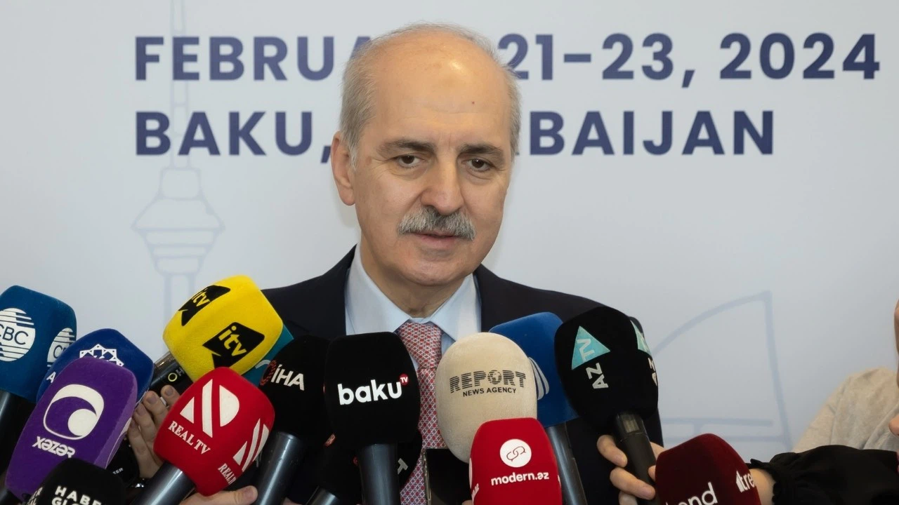 Kurtulmuş: “İsrail kınamakla, sözle duracak değil”