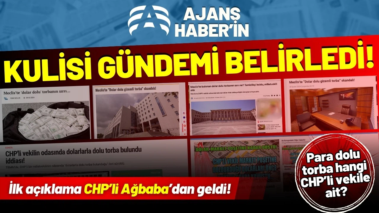 Ajans Haber’in özel “Meclis’te dolar dolu torba skandalı!” haberinin yankıları büyüyor