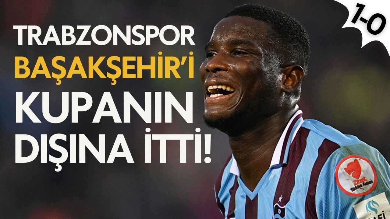 Üst tura yükselen ikinci takım Trabzonspor oldu!