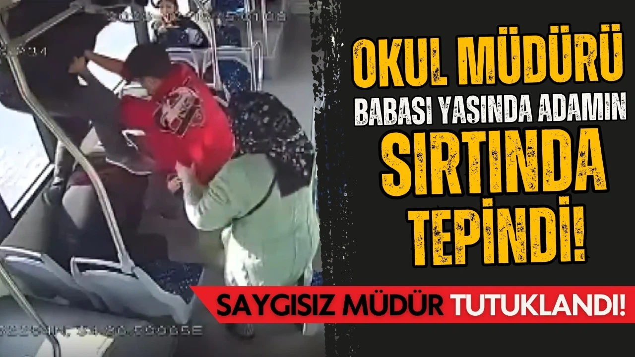 Okul müdürü ile oğlu, tartıştıkları yaşlı çifti darbetti