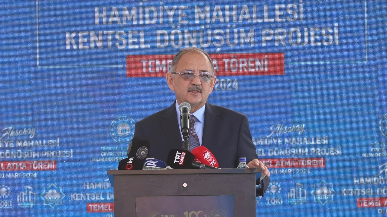 Bakan Özhaseki: Muhalefetin derdi kentsel dönüşüme mani olmak