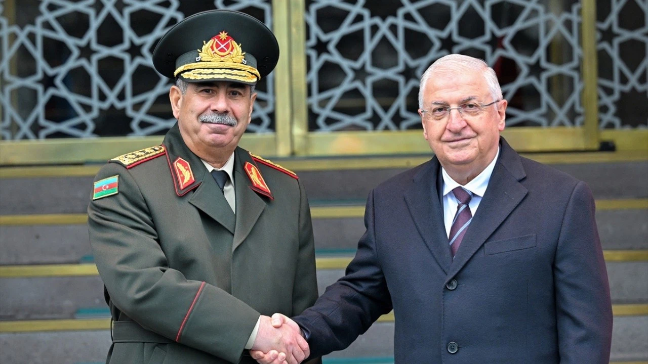 Bakan Güler, Azerbaycanlı mevkidaşı ile görüştü