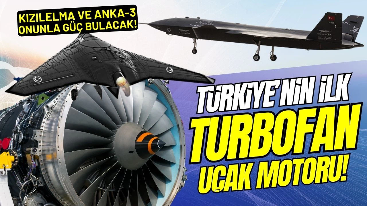 Türkiye'nin ilk millî turbofan uçak motoru başarıyla çalıştırıldı