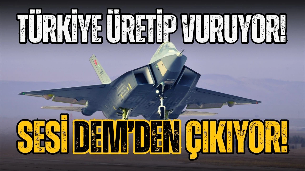 Türkiye üretip vuruyor, sesi DEM'den çıkıyor!