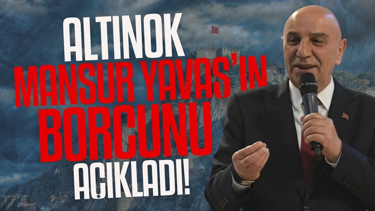 Turgut Altınok, ABB'nin borcunu açıkladı!
