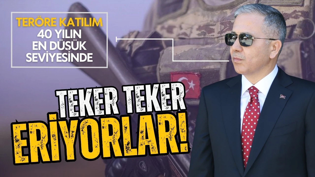 Bakan Yerlikaya açıkladı: 40 yılın en düşük seviyesi