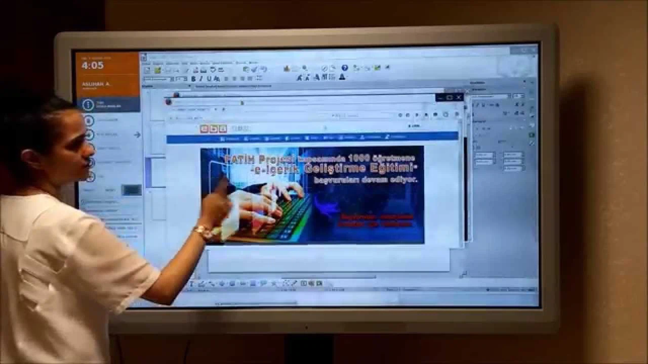 MEB, sınıfların yüzde 99'unda etkileşimli tahta bulunduğunu bildirdi