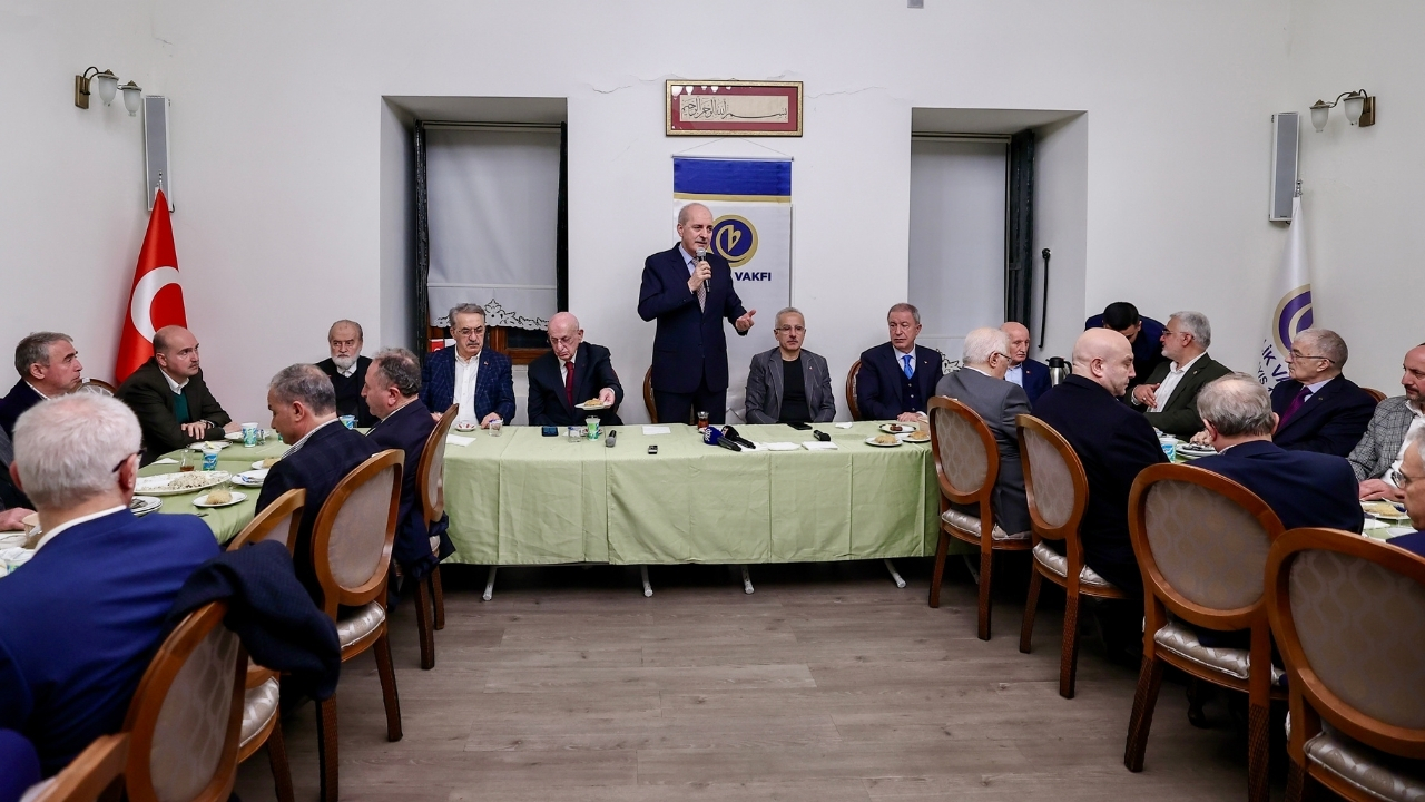 TBMM Başkanı Kurtulmuş'tan bağımsız Filistin vurgusu