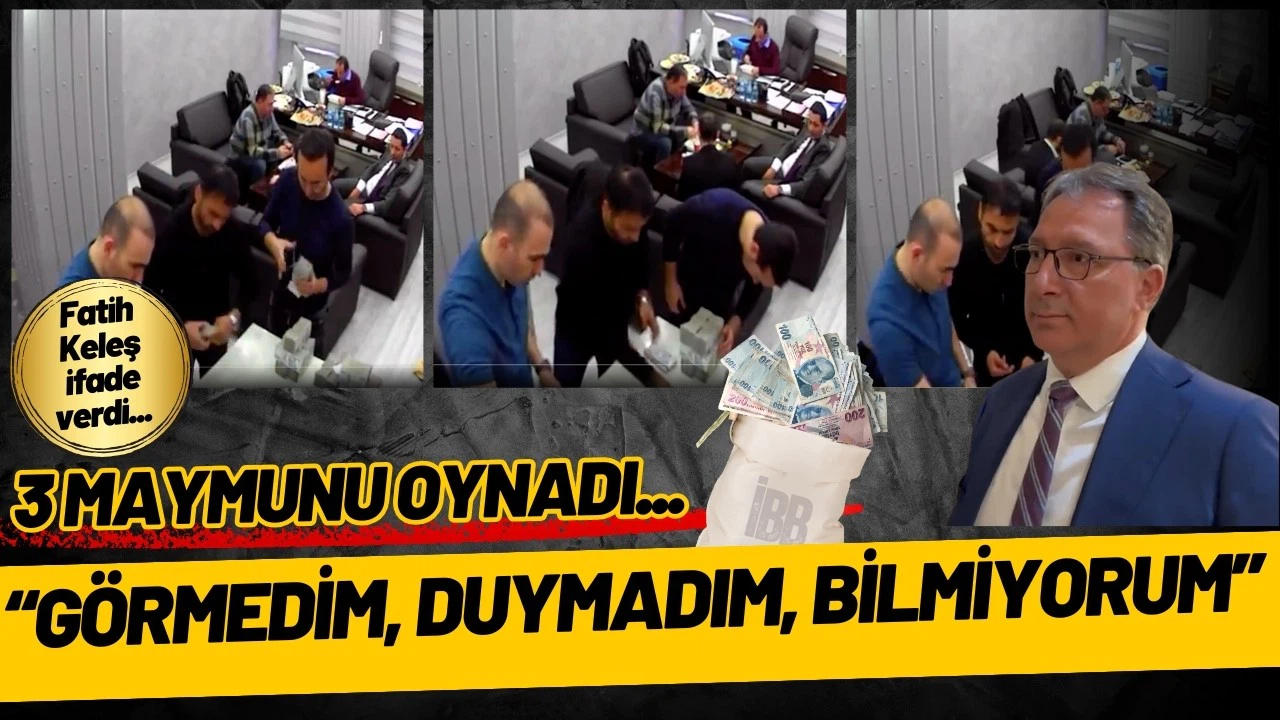 Keleş, 3 maymunu oynadı! “Görmedim, duymadım, bilmiyorum”
