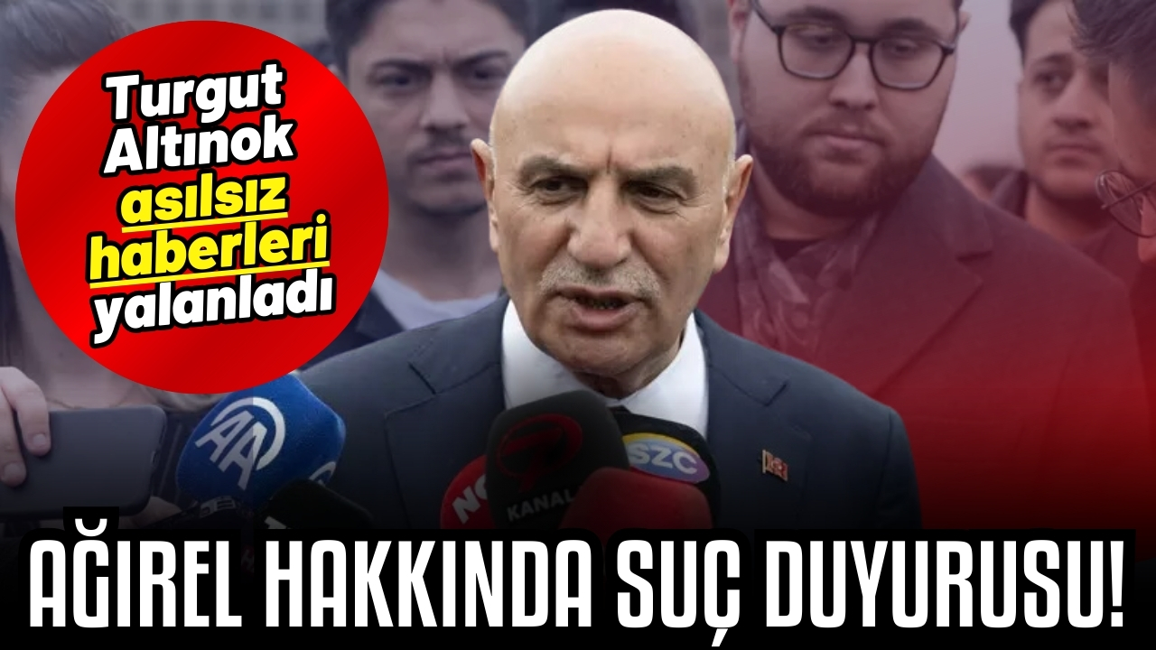 Turgut Altınok, asılsız haberleri yalanladı