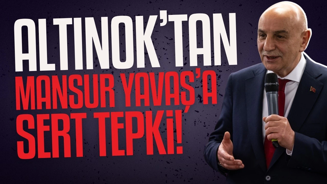 Turgut Altınok'tan Mansur Yavaş'a sert tepki!