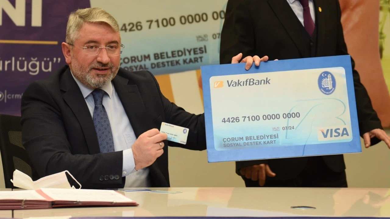 Çorum Belediyesi'nden ihtiyaç sahiplerine destek!